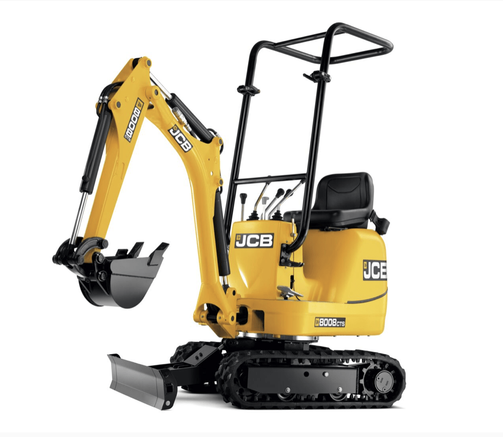 0.8 Tonne Micro Digger, JCB 8008 available for hire from T8 Plant & Tool Hire Ltd