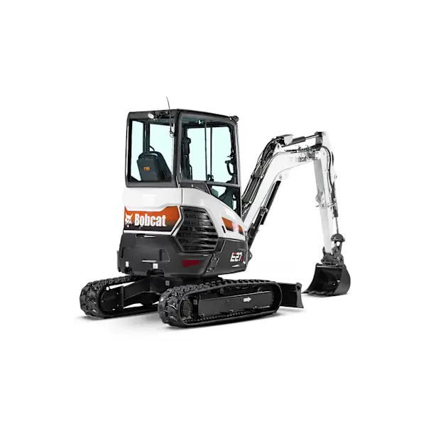 2.7 Tonne Excavator, Bobcat E27Z available for hire from T8 Plant & Tool Hire Ltd