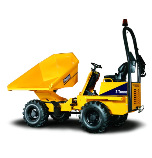 3 Tonne Straight or Swivel Dumper available for hire from T8 Plant & Tool Hire Ltd