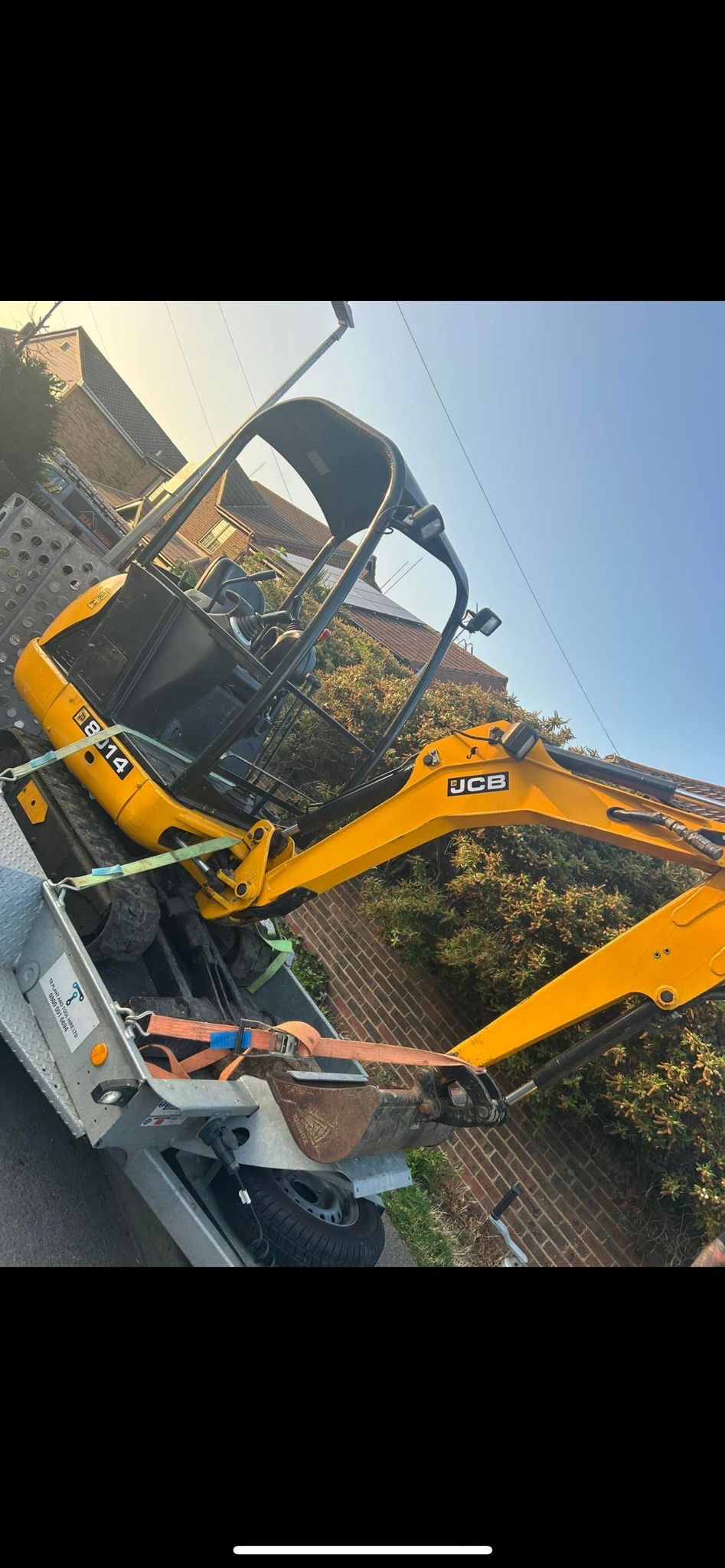 T8 Plant and Tool Hire equipment on a job in Kent