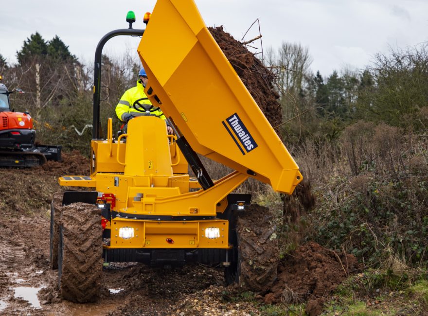 T8 Plant and Tool Hire equipment on a job in Kent